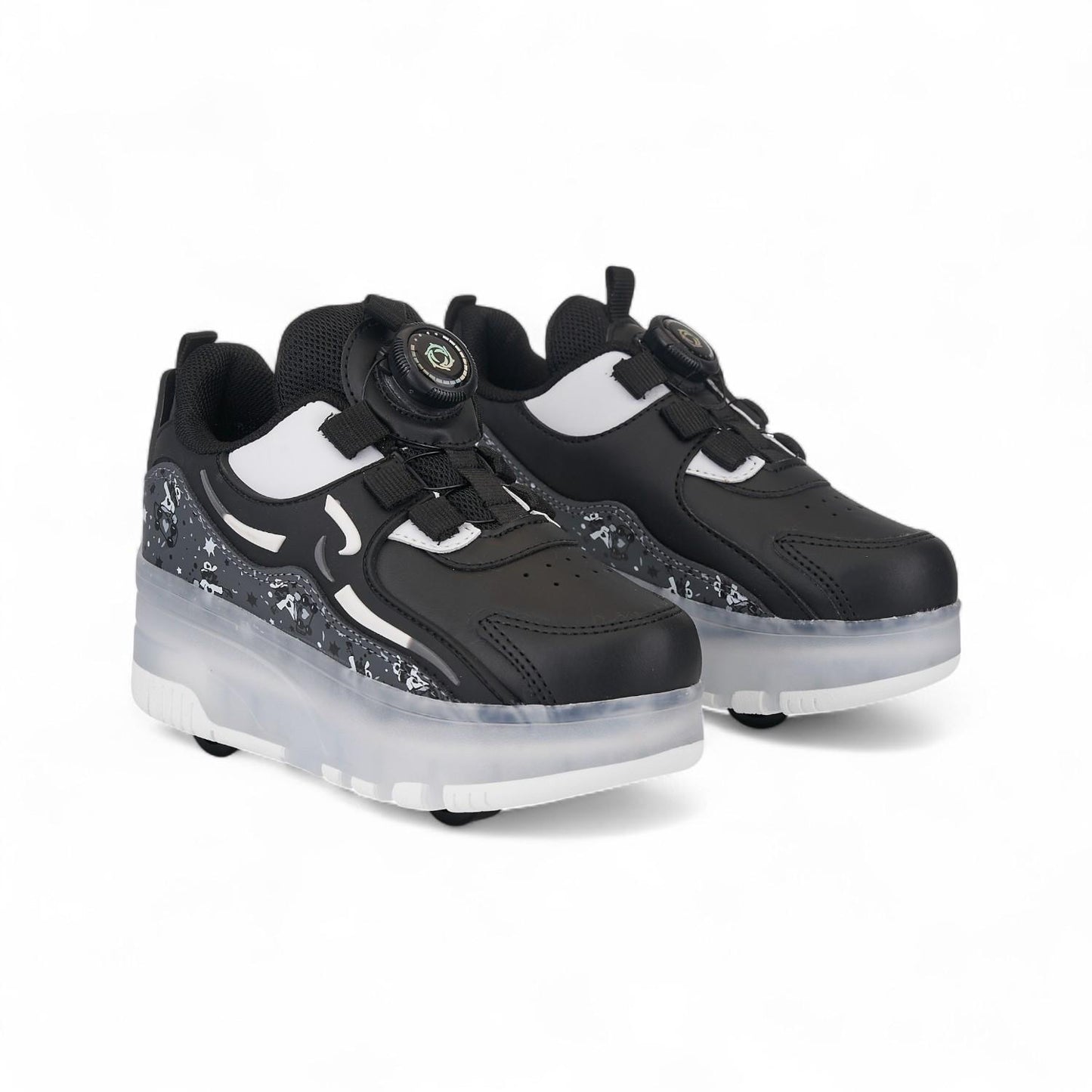 Roll Step Işıklı Patenli Tekerlekli Spor Ayakkabı